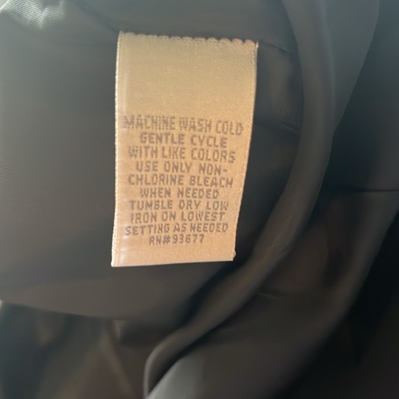 Worthington Stretch Black Knee Length Lined Pleated Back Women’s  Skirt Size 14 - Picture 11 of 11